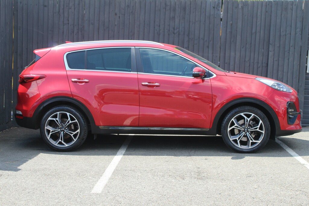 Kia Sportage 1.6 Crdi Ecodynamics Gt-line Red #4