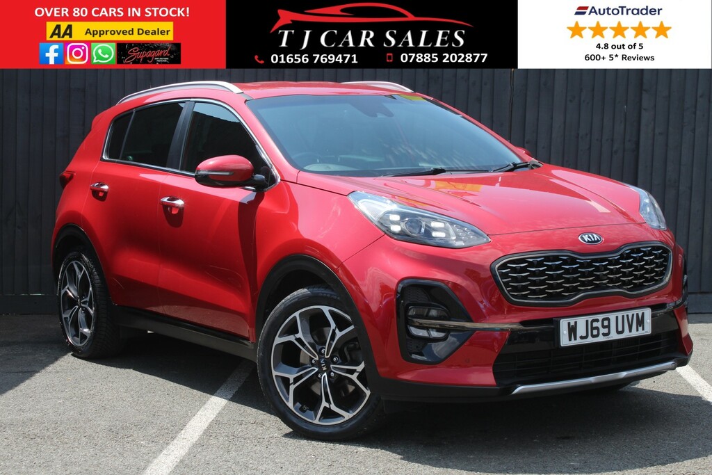 Kia Sportage 1.6 Crdi Ecodynamics Gt-line Red