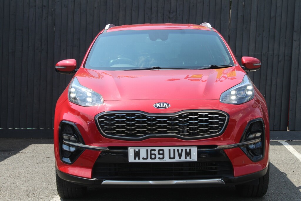 Kia Sportage 1.6 Crdi Ecodynamics Gt-line Red #2