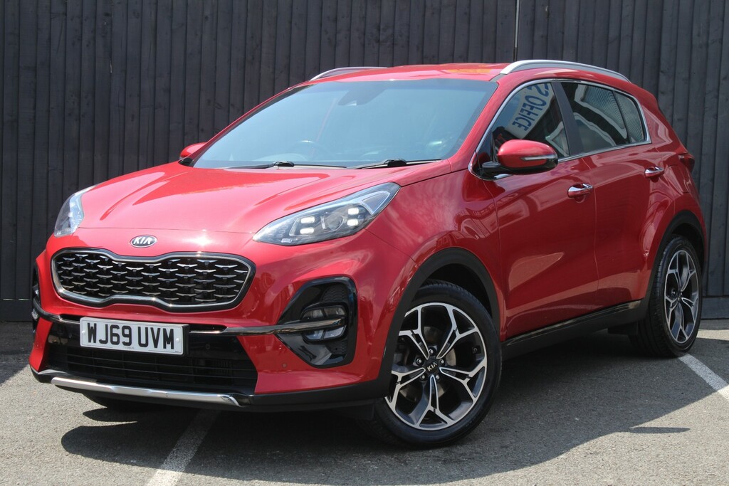 Kia Sportage 1.6 Crdi Ecodynamics Gt-line Red #3