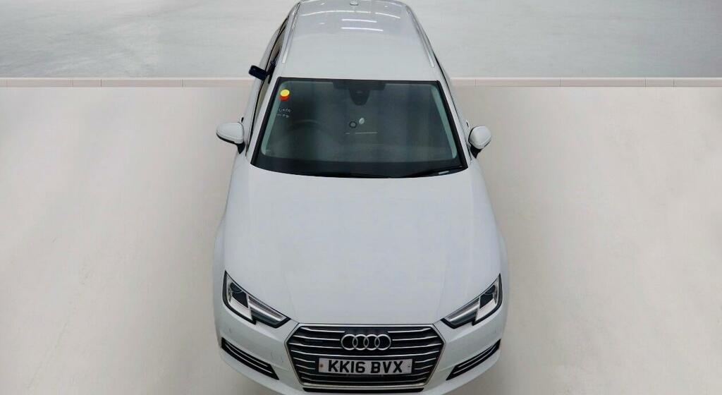 Audi A4 Avant Sport White #2