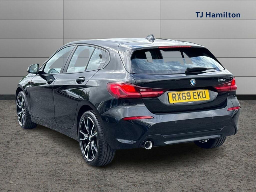 BMW 1 Series 116D Se RX69EKU Black #3