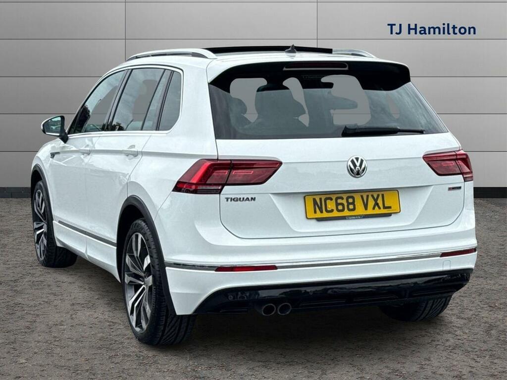 Volkswagen Tiguan 2.0 Tdi 150 4Motion R-line Dsg NC68VXL White #3