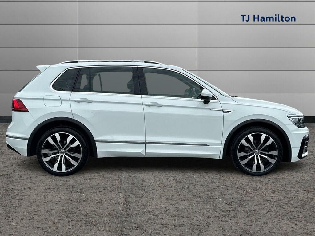 Volkswagen Tiguan 2.0 Tdi 150 4Motion R-line Dsg NC68VXL White #4