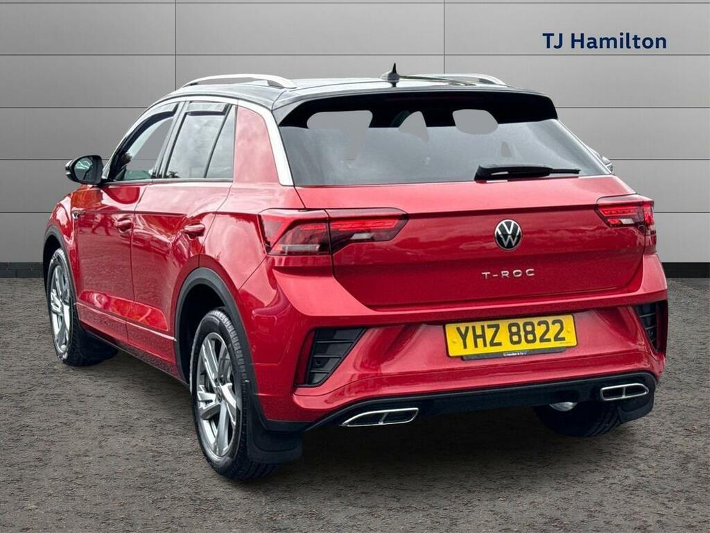 Volkswagen T-Roc 1.5 Tsi R-line YHZ8822 Red #3