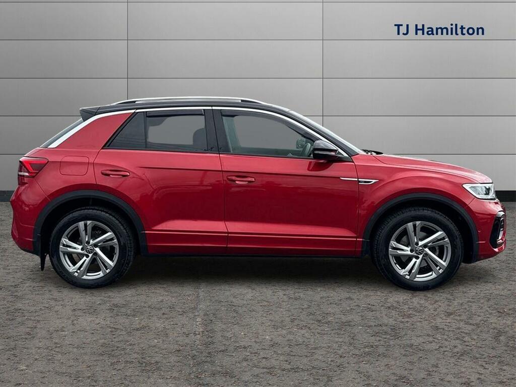 Volkswagen T-Roc 1.5 Tsi R-line YHZ8822 Red #4