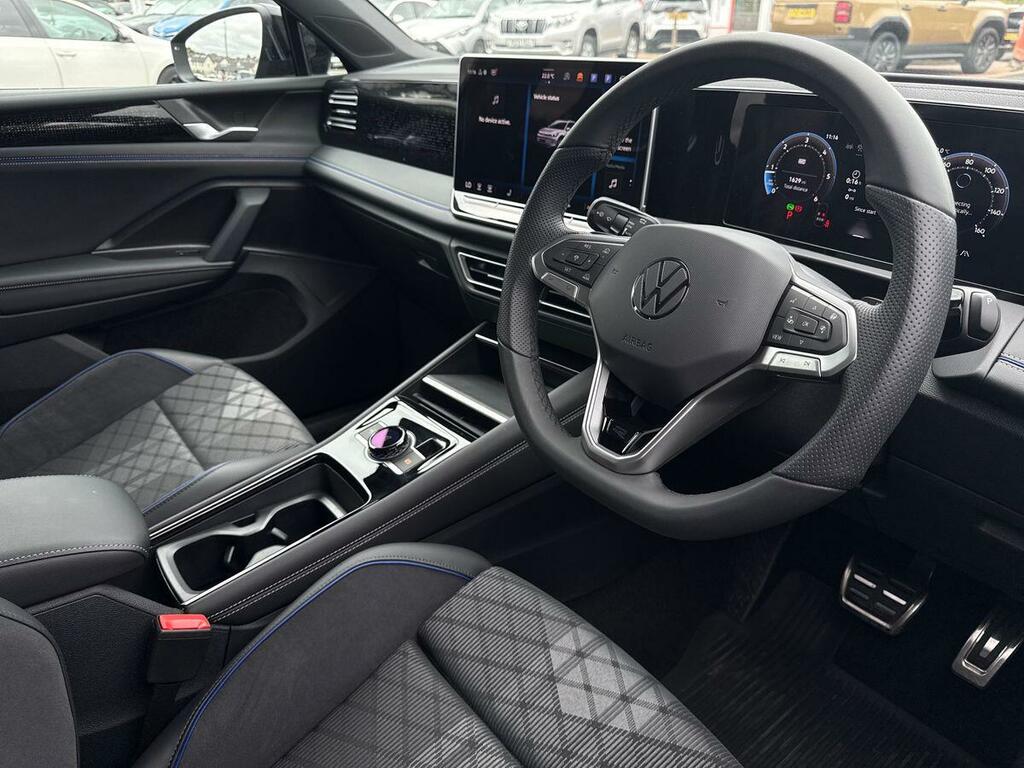 Volkswagen Tiguan 2.0 Tdi R-line Suv Dsg Euro 6 Ss 15 TJH9 Black #6