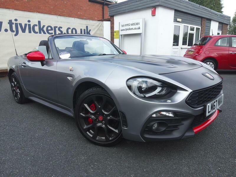 Abarth 124 Spider 1.4 Multiair Euro 6 Grey
