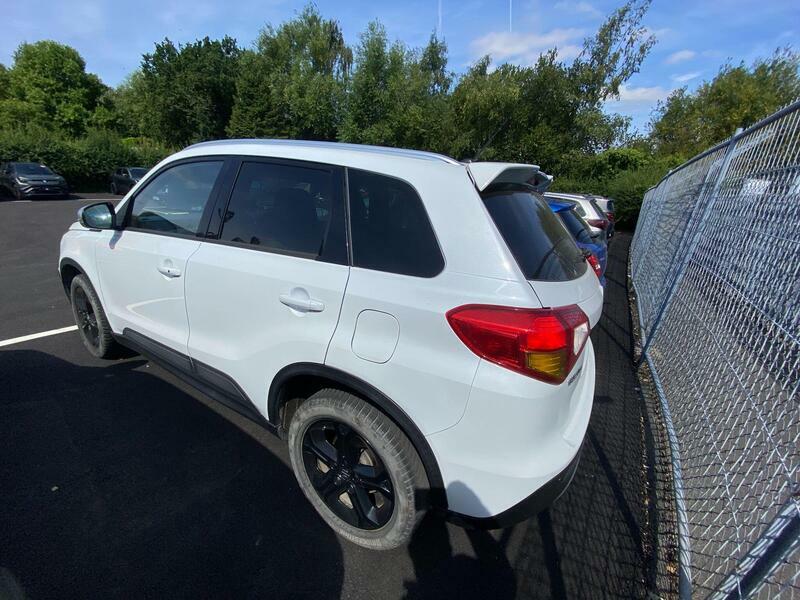 Suzuki Vitara 1.4 Boosterjet S Allgrip Euro 6 Ss LY66JYH White #4