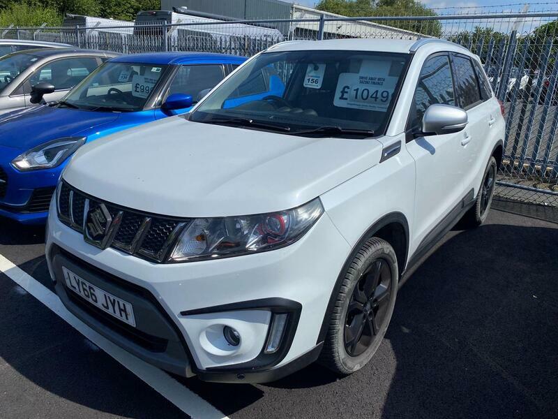 Suzuki Vitara 1.4 Boosterjet S Allgrip Euro 6 Ss LY66JYH White #2