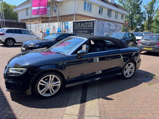 Audi A3 Cabriolet 2016 1.4 Tfsi Cod S Line Convertible S Black #4