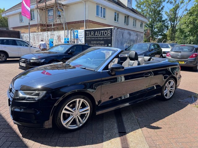 Audi A3 Cabriolet 2016 1.4 Tfsi Cod S Line Convertible S Black #6