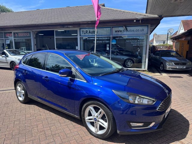 Ford Focus 2017 1.5 Tdci Titanium Hatchback Blue