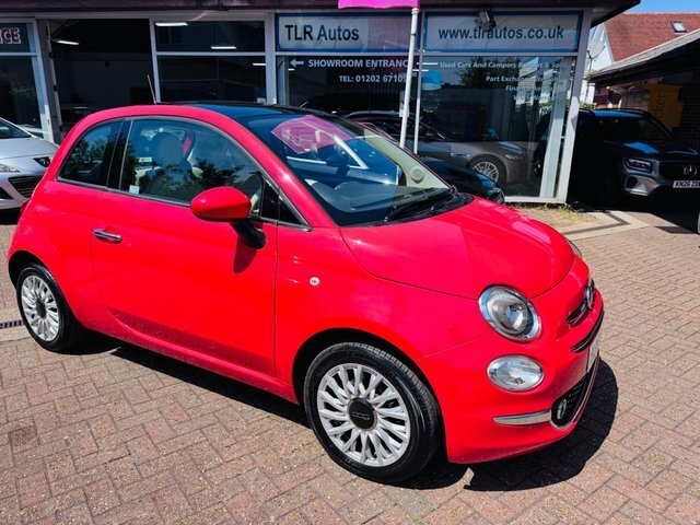 Fiat 500 2017 1.2 Lounge Hatchback Euro 6 Pink