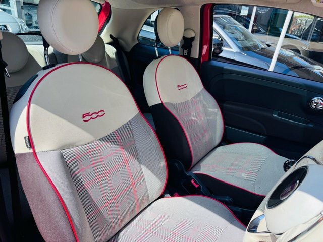 Fiat 500 2017 1.2 Lounge Hatchback Euro 6 Pink #5