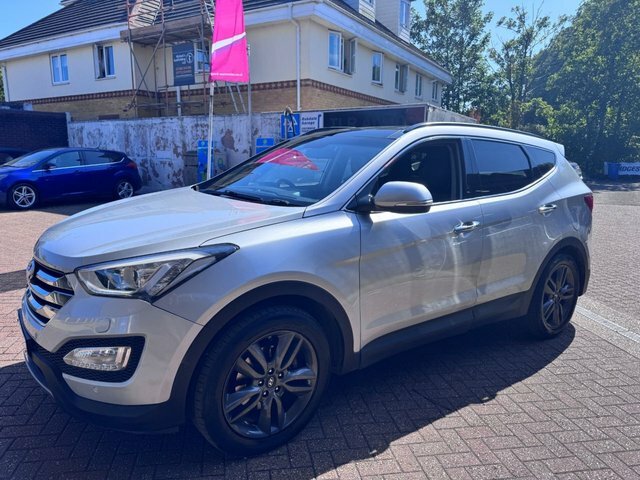 Hyundai Santa Fe 2014 2.2 Crdi Premium Se Suv 4Wd E Silver #5