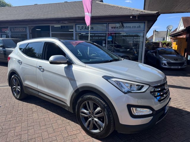 Hyundai Santa Fe 2014 2.2 Crdi Premium Se Suv 4Wd E Silver #3