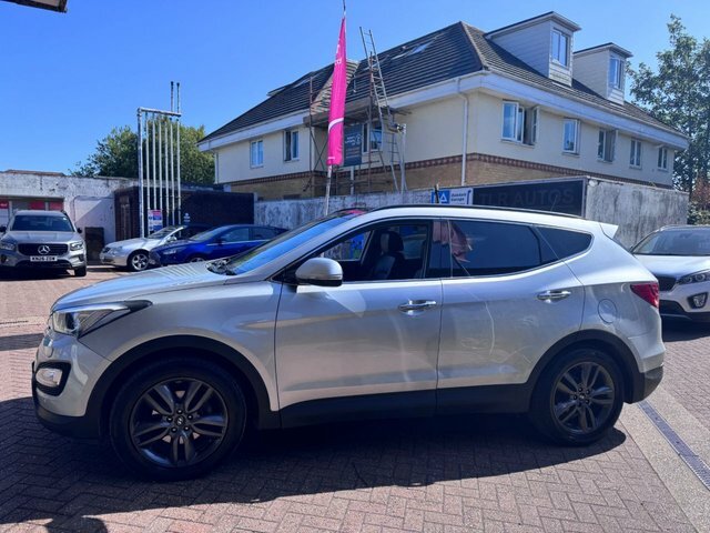 Hyundai Santa Fe 2014 2.2 Crdi Premium Se Suv 4Wd E Silver #2
