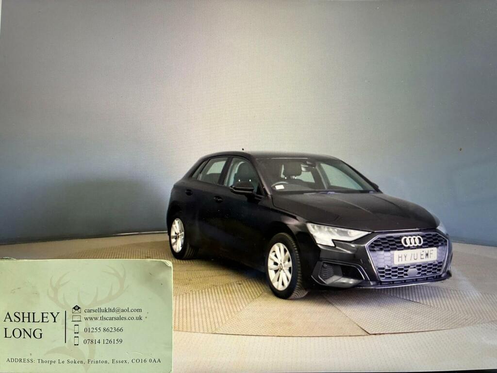 Audi A3 2.0 Tdi 35 Technik Sportback S Tronic Euro 6 Ss Black