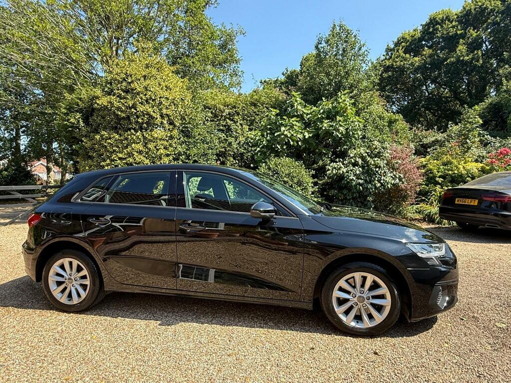 Audi A3 2.0 Tdi 35 Technik Sportback S Tronic Euro 6 Ss HY70EWF Black #3