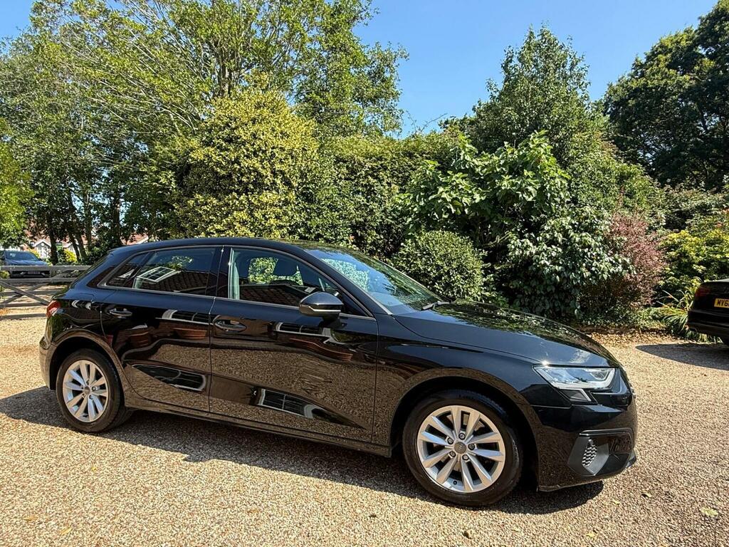 Audi A3 2.0 Tdi 35 Technik Sportback S Tronic Euro 6 Ss HY70EWF Black #2