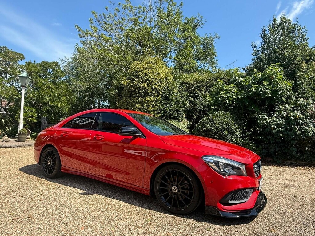 Mercedes-Benz CLA Class 1.6 Cla180 Amg Line Coupe 7G-dct Euro 6 Ss Red