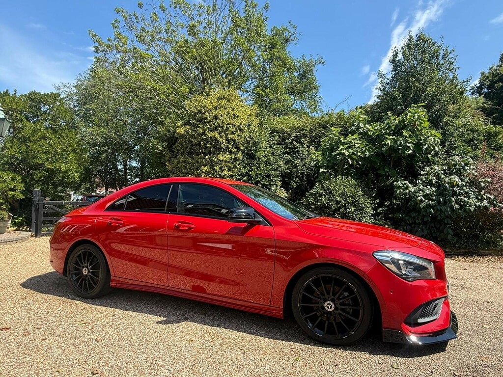Mercedes-Benz CLA Class 1.6 Cla180 Amg Line Coupe 7G-dct Euro 6 Ss KL64AJL Red #2