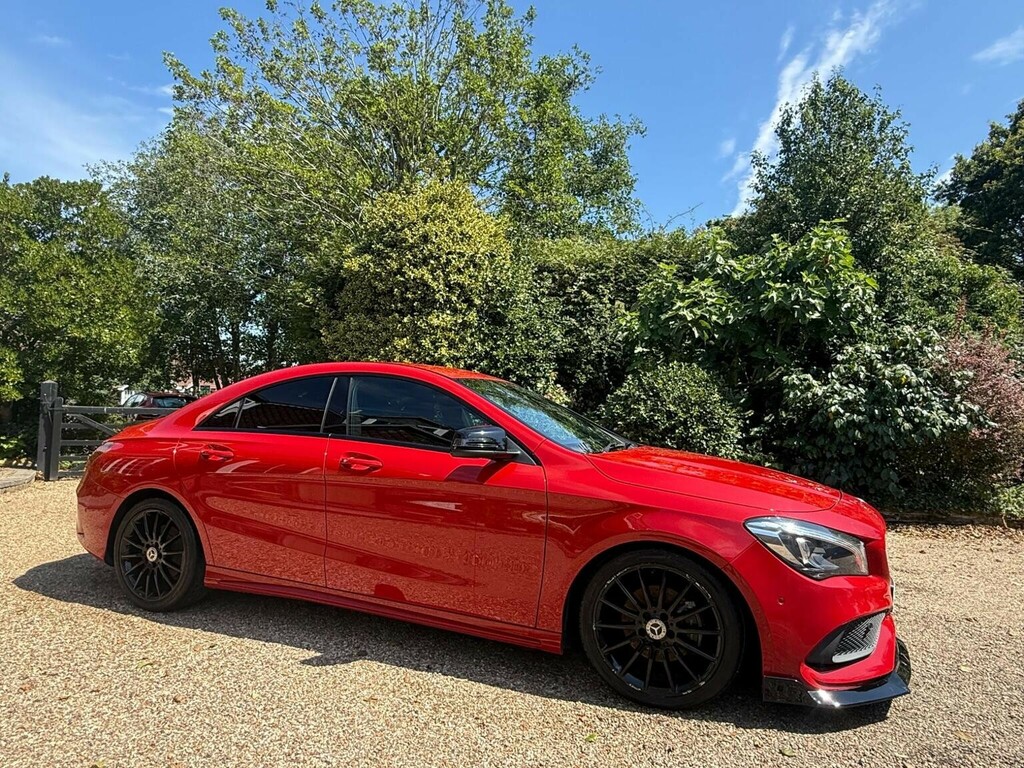 Mercedes-Benz CLA Class 1.6 Cla180 Amg Line Coupe 7G-dct Euro 6 Ss KL64AJL Red #3