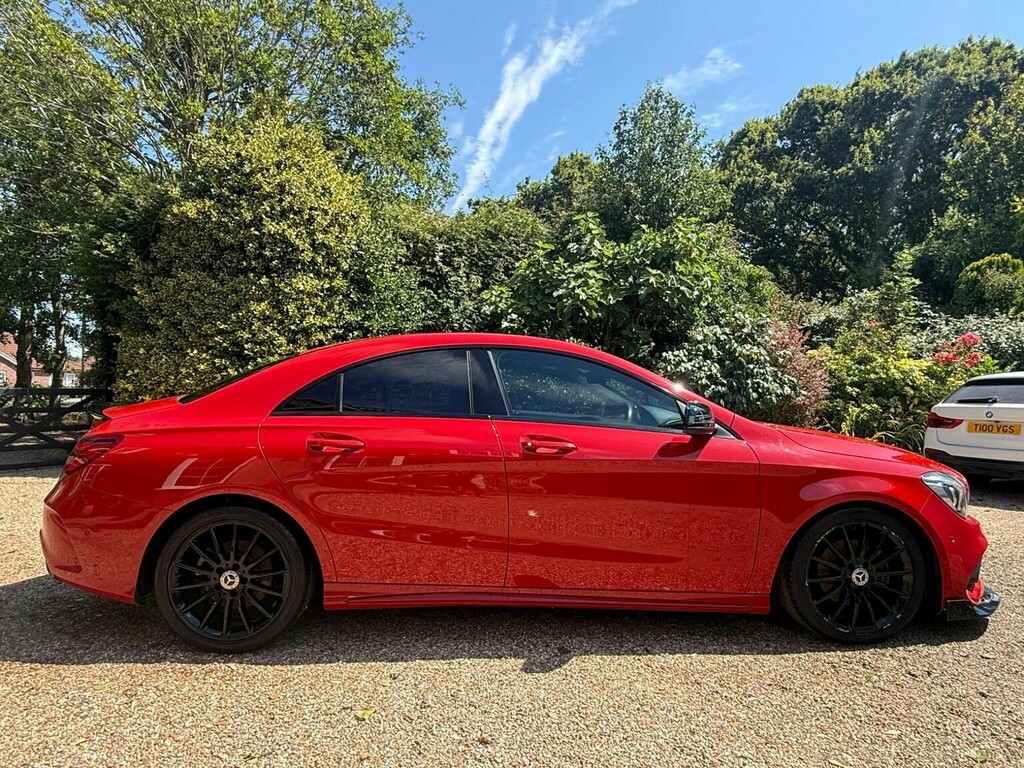 Mercedes-Benz CLA Class 1.6 Cla180 Amg Line Coupe 7G-dct Euro 6 Ss KL64AJL Red #5