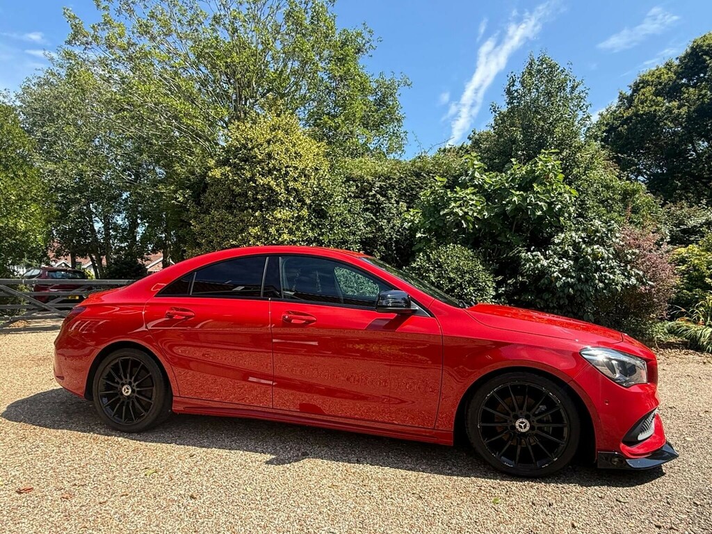 Mercedes-Benz CLA Class 1.6 Cla180 Amg Line Coupe 7G-dct Euro 6 Ss KL64AJL Red #4