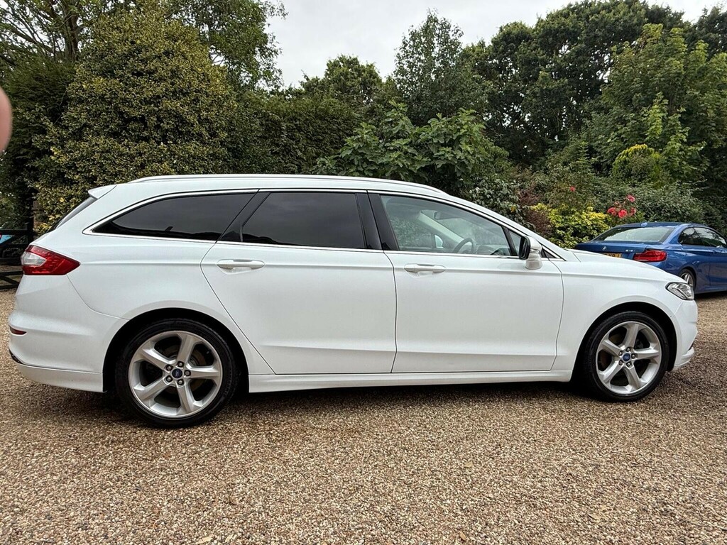 Ford Mondeo 2.0 Tdci Titanium Powershift Euro 6 Ss FE66AZO White #6