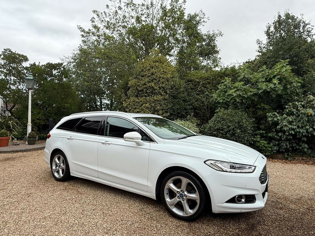 Ford Mondeo 2.0 Tdci Titanium Powershift Euro 6 Ss White