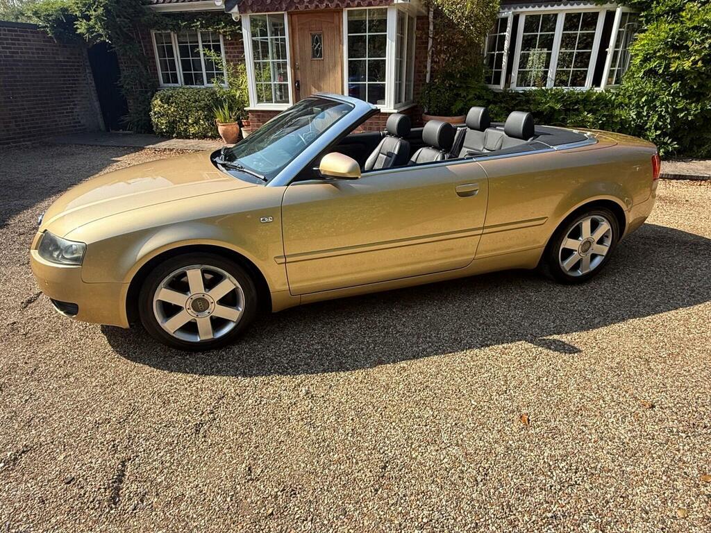Audi A4 Cabriolet 1.8T 2dr Yellow #6