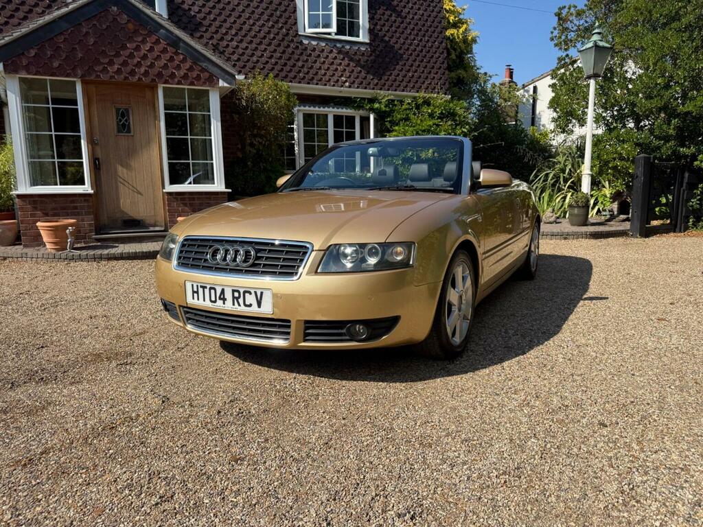Audi A4 Cabriolet 1.8T 2dr Yellow #4