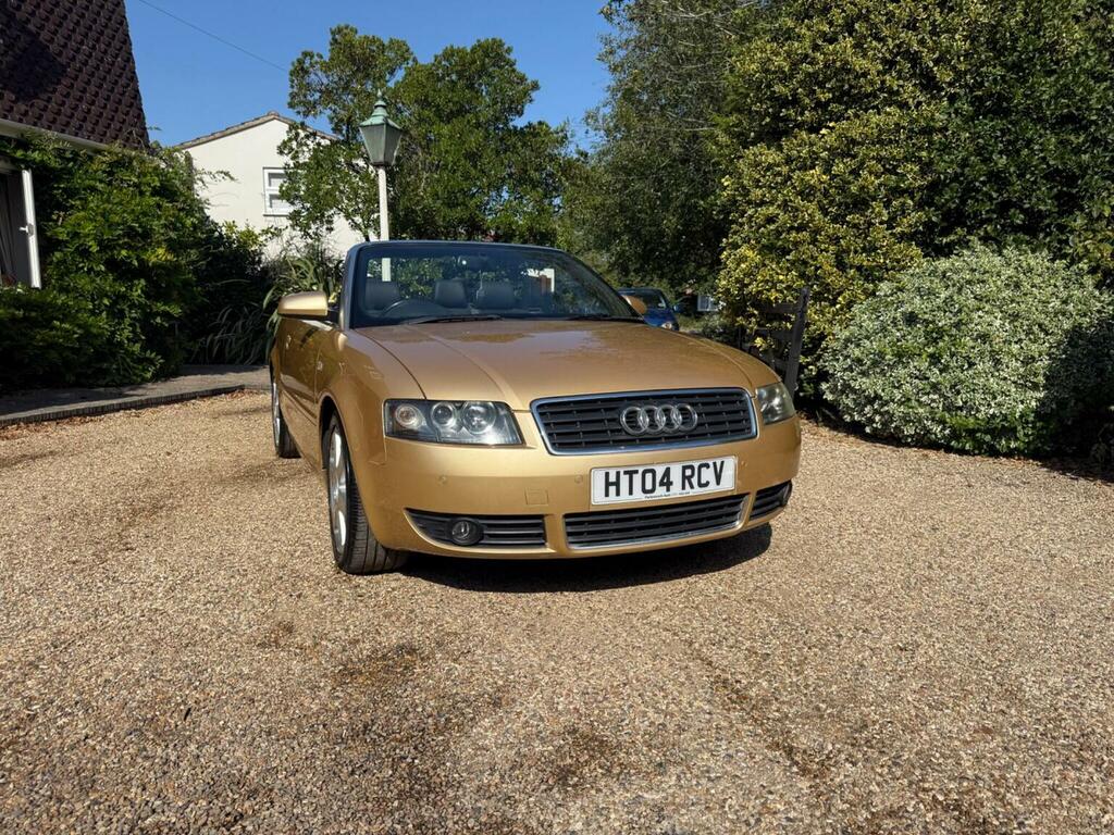 Audi A4 Cabriolet 1.8T 2dr Yellow #2