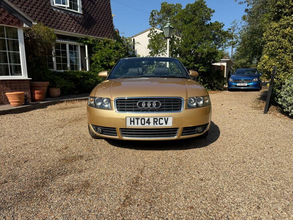 Audi A4 Cabriolet 1.8T 2dr Yellow #3