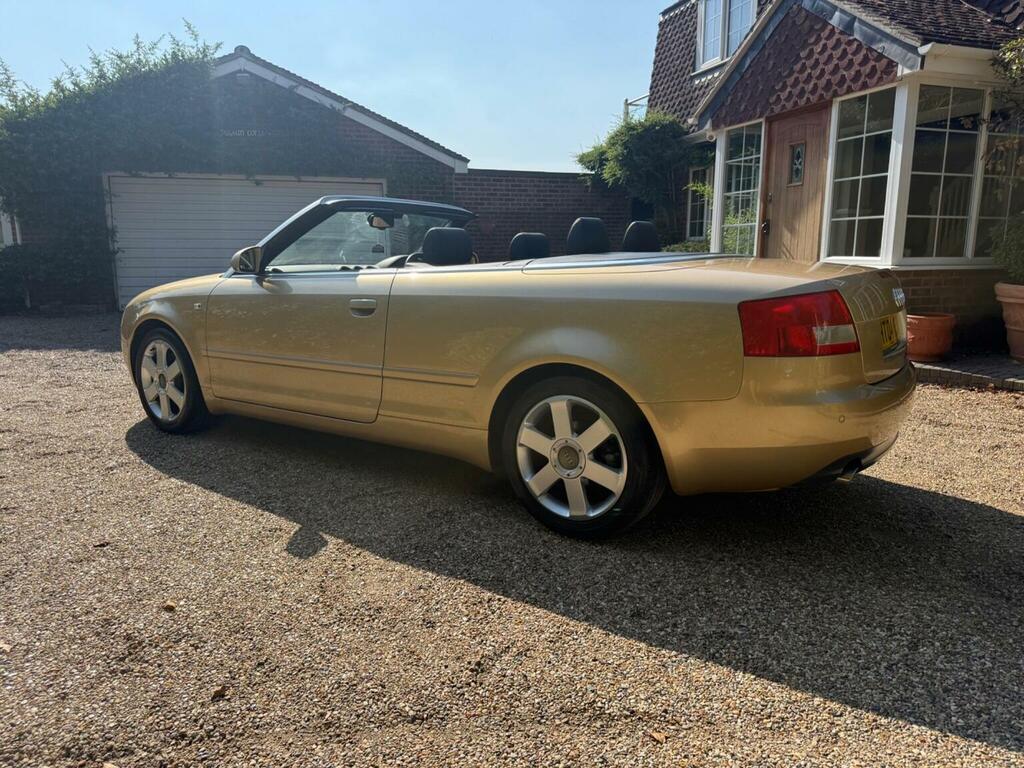 Audi A4 Cabriolet 1.8T 2dr Yellow #5