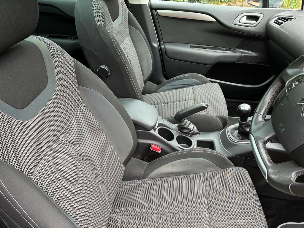 Citroen C4 Hatchback 1.6 E-hdi Vtr Euro 5 Ss 201463 White #12