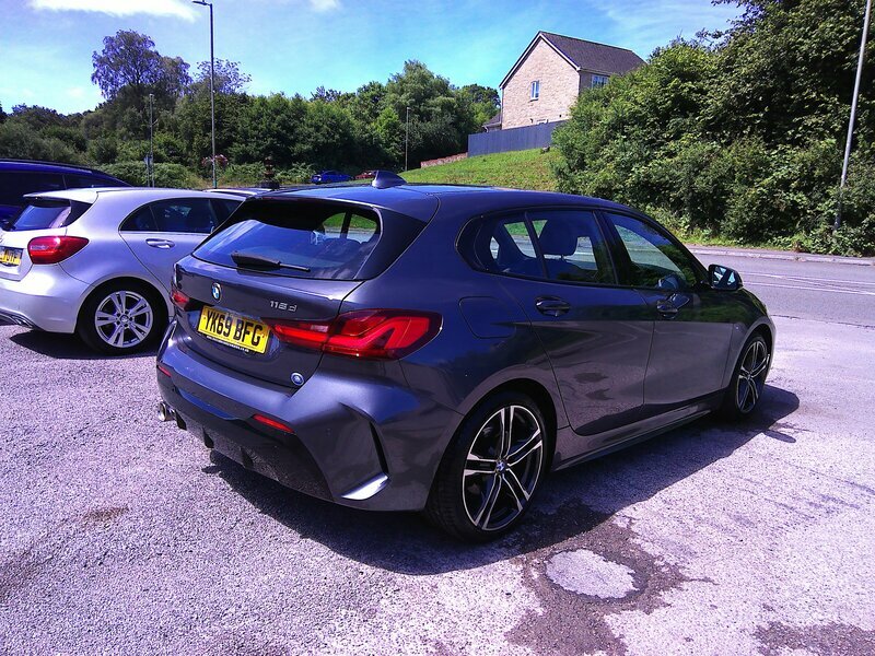 BMW 1 Series 116D M Sport YK69BFG Grey #5