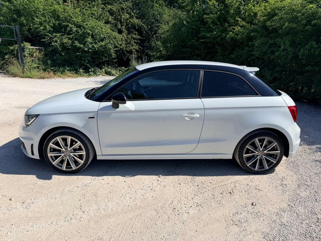 Audi A1 Hatchback 1.4 Tfsi S Line Style Edition S Tronic E LM14YUF White #4