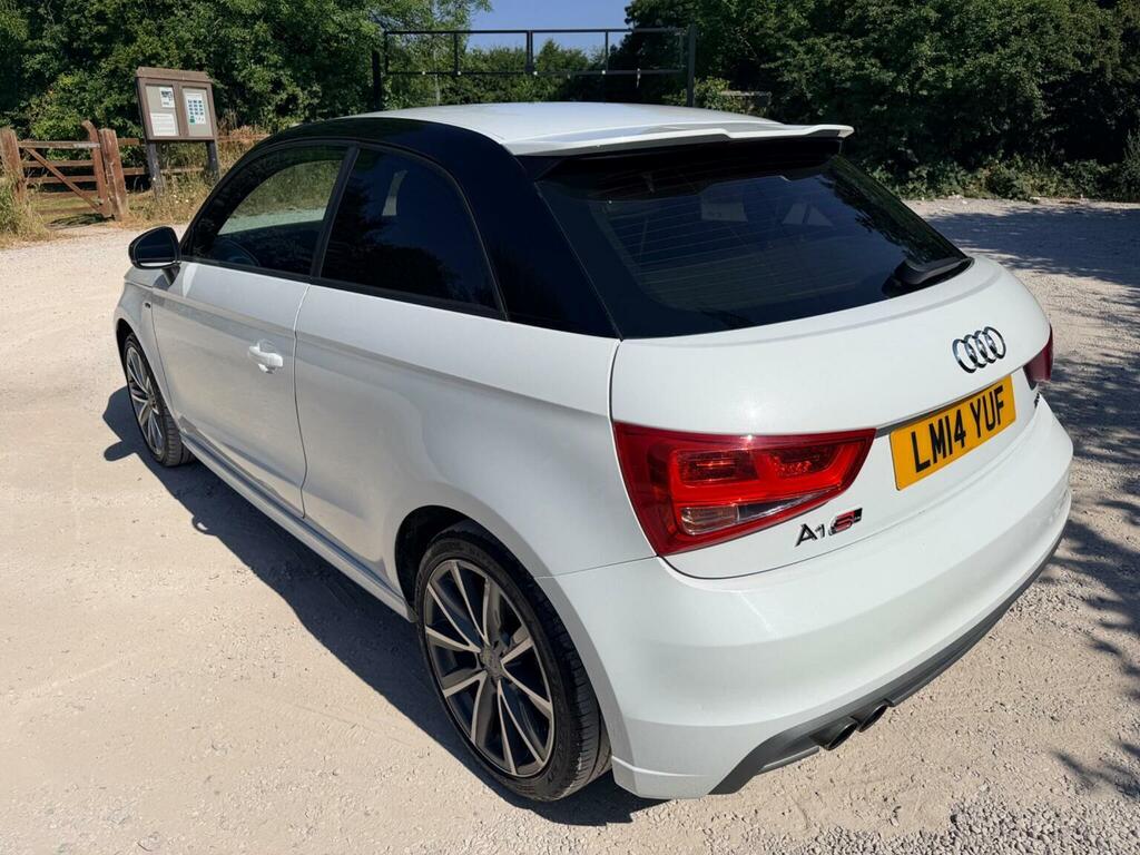 Audi A1 Hatchback 1.4 Tfsi S Line Style Edition S Tronic E LM14YUF White #5