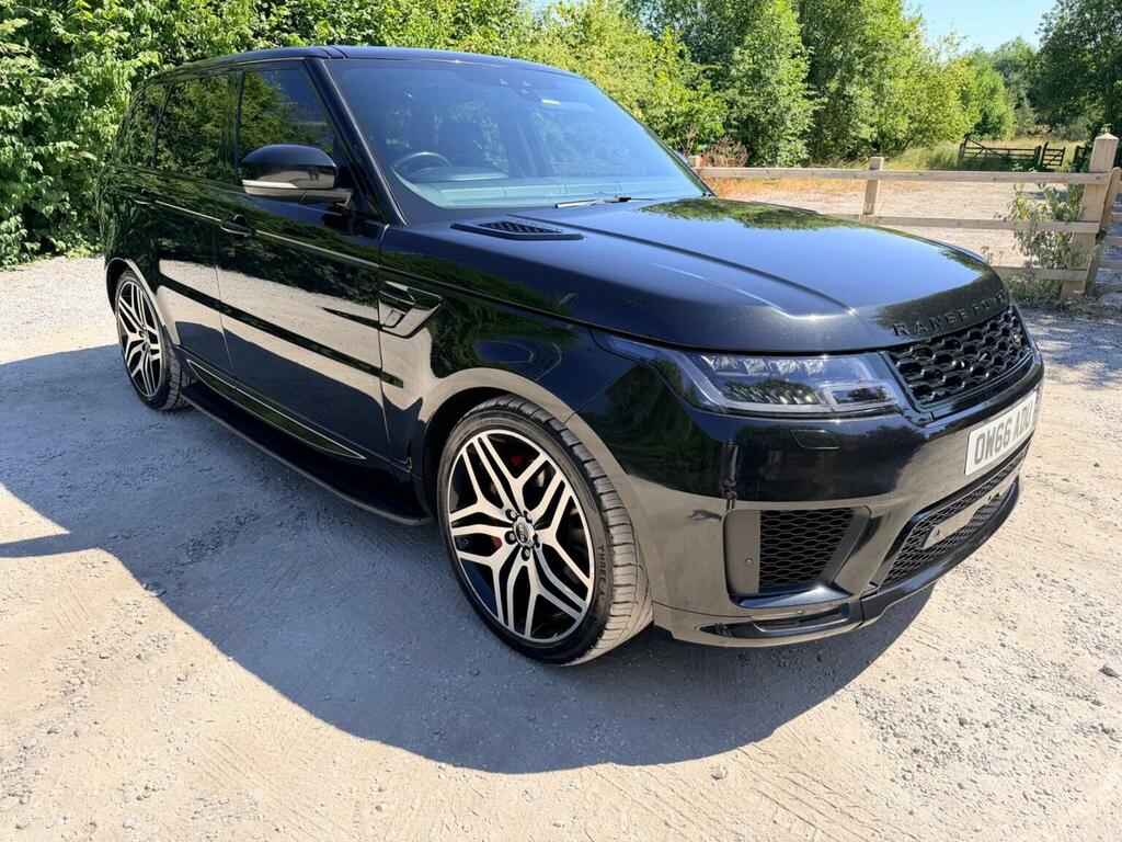 Land Rover Range Rover Sport 3.0 Sd V6 Hse Dynamic 4Wd Euro 6 Ss Black