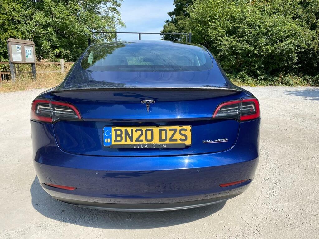 Tesla Model 3 Saloon Dual Motor Performance 4Wde Per BN20DZS Blue #6