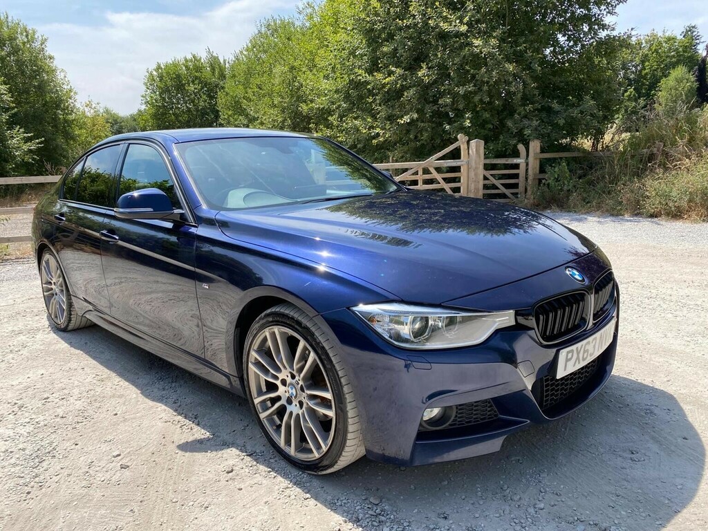 BMW 3 Series Saloon 2.0 320D M Sport Xdrive Euro 5 Ss 2 PX63NVK Blue