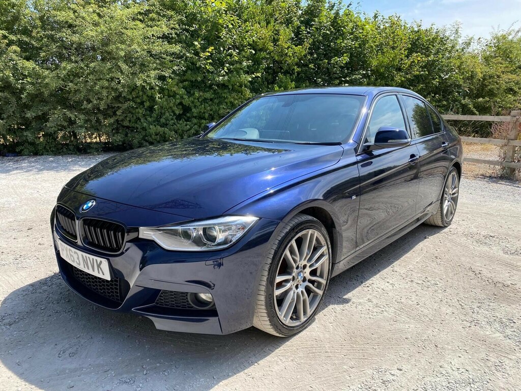 BMW 3 Series Saloon 2.0 320D M Sport Xdrive Euro 5 Ss 2 PX63NVK Blue #3