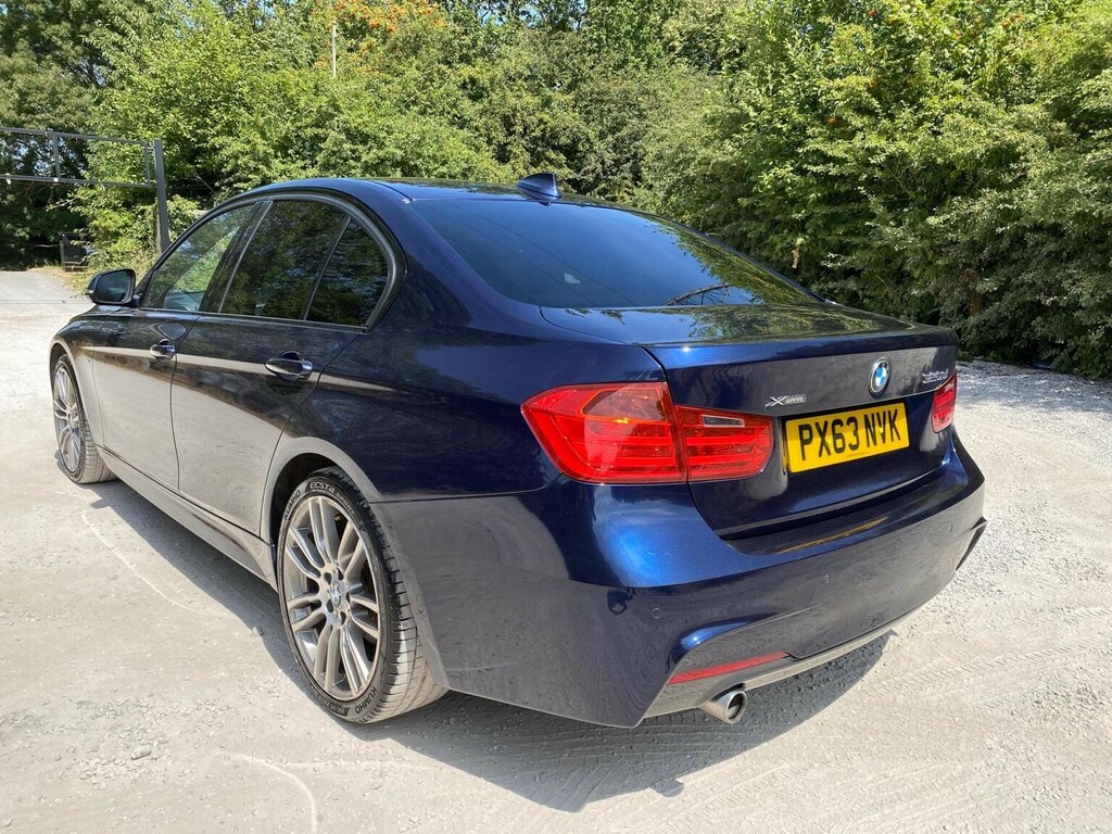 BMW 3 Series Saloon 2.0 320D M Sport Xdrive Euro 5 Ss 2 PX63NVK Blue #4
