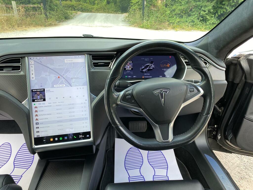 Tesla Model S 75D Dual Motor Hatchback 4Wd Blue #36