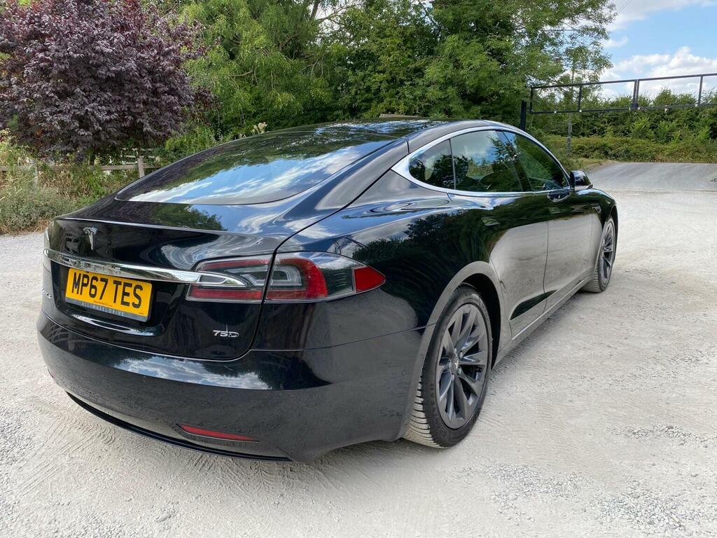 Tesla Model S 75D Dual Motor Hatchback 4Wd Blue #9