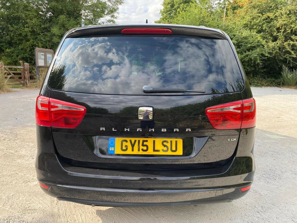 Seat Alhambra 2.0 Tdi Cr Se Lux Dsg Euro 5 Black #6