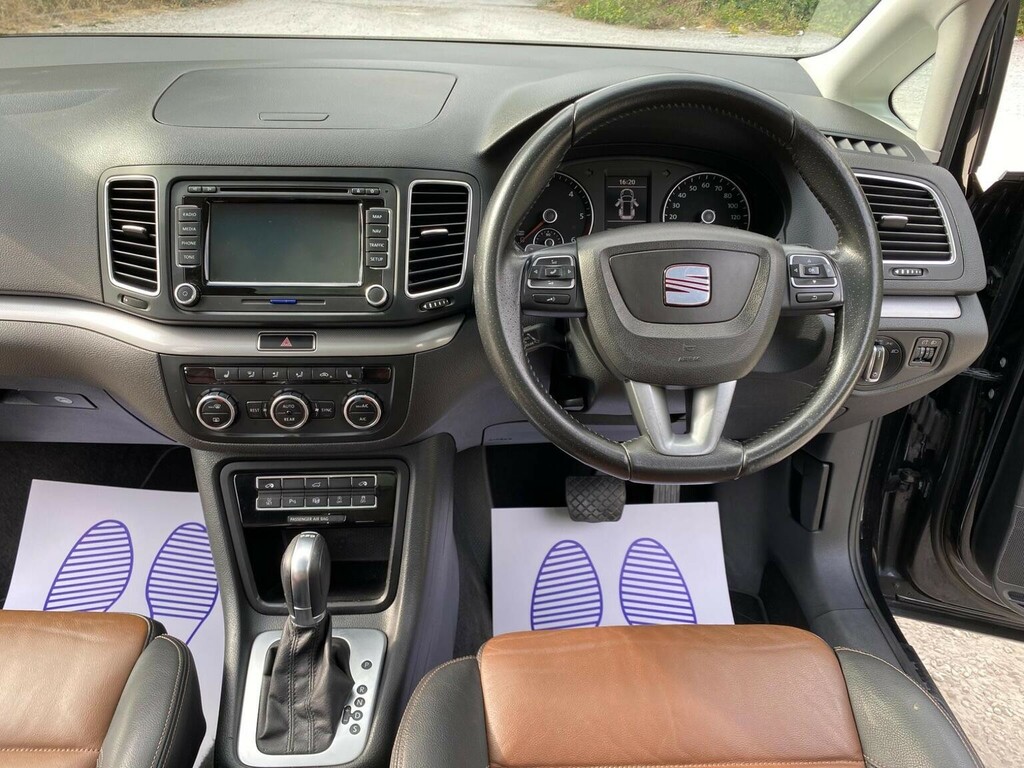 Seat Alhambra Alhambra Style Advanced Tdi S-a White #10